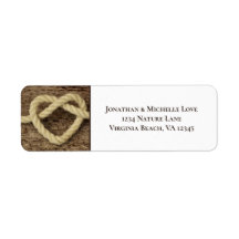 航海のハートロープノットウッドのバックグラウンドアドレス