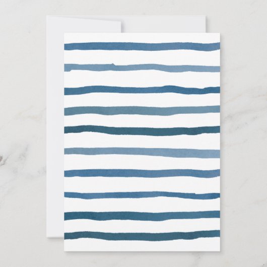 航海のバプテスマの第2の誕生日パーティースペインの 招待状 (裏面)