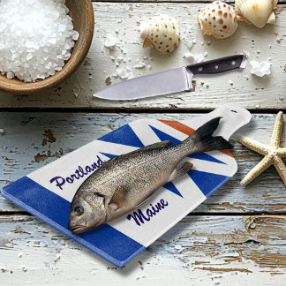 航海のパーソナライズされた形の カッティングボード