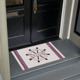 航海のパーソナライズされた ドアマット