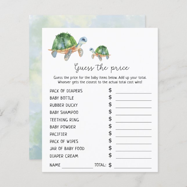 航海のパーティー |価格推測ゲーム (正面/裏面)