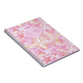 航海のビーチコラージホットピンクID840 ノートブック (右側)