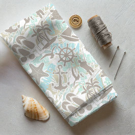 航海のビーチコラージュ砂ID840 ファブリック