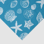 航海のビーチシェルアクアホワイト 薄葉紙 (詳細)