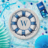 航海のビーチテーマ ペーパープレート (パーティー)