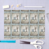 航海のビーチデザインシリーズ17 薄葉紙 (クラフト)