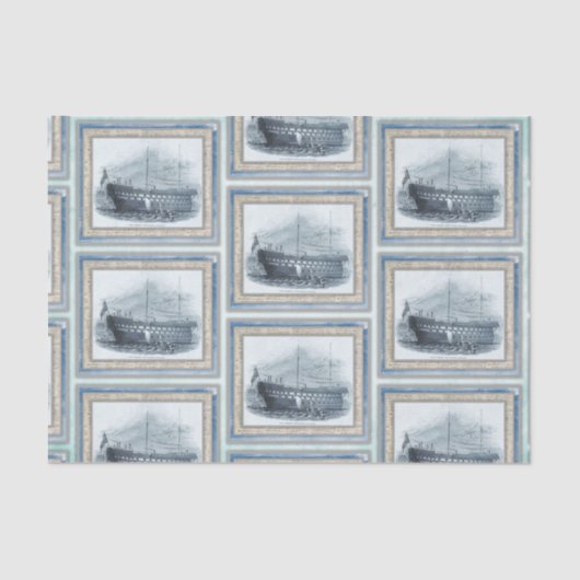 航海のビーチデザインシリーズ20 薄葉紙 (正面)