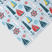 航海のビーチパターンティッシュペーパー 薄葉紙 (詳細)