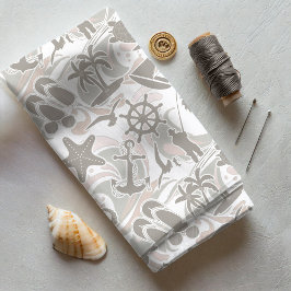 航海のビーチパターンループID839 ファブリック