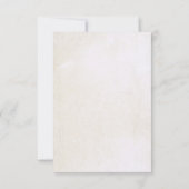 航海のビーチヴィンテージ結婚式テーブル番号カード 招待状 (裏面)