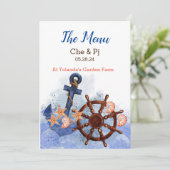 航海のビーチ結婚式カスタマイズ メニュー (スタンド正面)