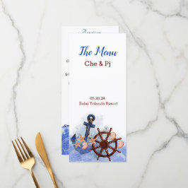 航海のビーチ結婚式テーマメニュー メニュー