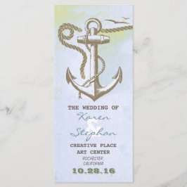 航海のビーチ結婚式 プログラム