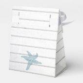 航海のビーチ |結婚式の引き出物ボックス フェイバーボックス (裏面サイド)