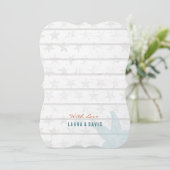 航海のビーチ |結婚式招待状 招待状 (スタンド正面)