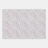 航海のファンタジー – グレー ラッピングペーパーシート (正面3)