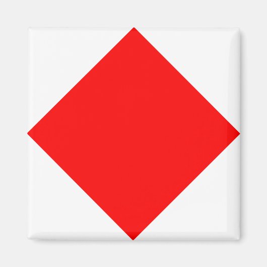 航海のフラグ"F" Foxtrotマグネット マグネット (正面)