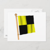 航海のフラグ'L' ポストカード (正面/裏面)