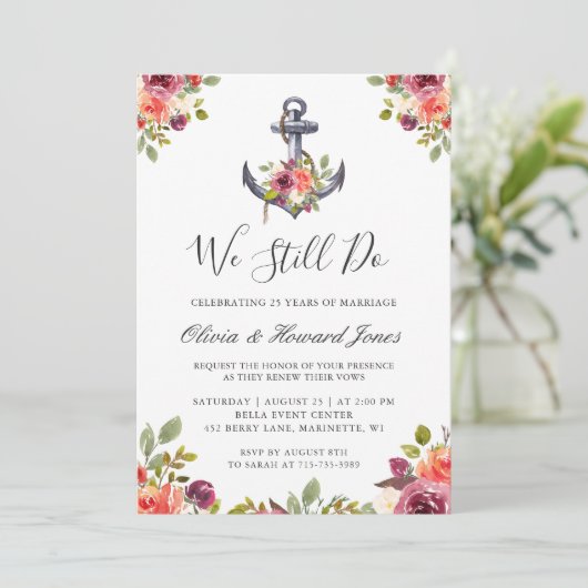 航海のフローラいかり我々はまだ誓の更新を行う 招待状 (スタンド正面)