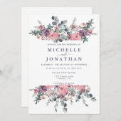 航海のフローラいかり結婚式招待状 招待状 (正面/裏面)