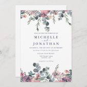 航海のフローラいかり結婚式招待状 招待状 (正面/裏面)