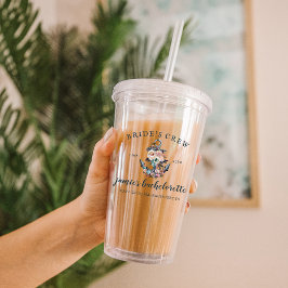 航海のフローラいかり |モノグラムバチェロレッテ アクリルタンブラー