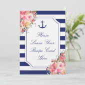 航海のフローラレシピカード記号 招待状 (スタンド正面)