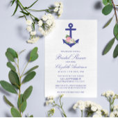 航海のフローラ夏ブライダルシャワー 招待状