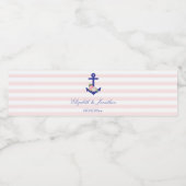 航海のフローラ結婚の夏 ペットボトルラベル (シングルラベル)