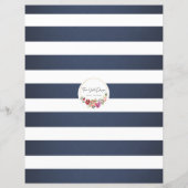 航海のブライダルシャワーのボトル記号 (裏面)