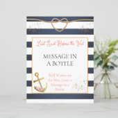 航海のブライダルシャワーのボトル記号 (スタンド正面)