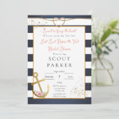 航海のブライダルシャワー 招待状 (スタンド正面)