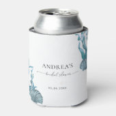 航海のブルーシェル ウェディングシャワーのお土産 缶クーラー (缶正面)