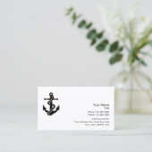 航海のプロフェッショナルロゴテンプレート 名刺 (スタンド正面)