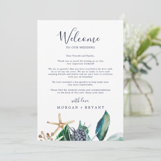 航海のモダン結婚歓迎レターと旅程 (スタンド正面)