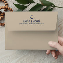 航海のモダン |タンとネイビーストライプ