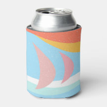 航海のヨットアットシーモダングラフィックプリント