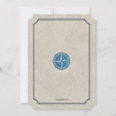 航海のリース招待状 招待状 (裏面)