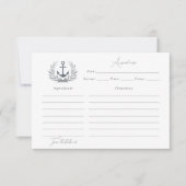 航海のレシピ サンキューカード (正面)