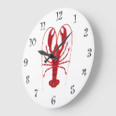 航海のロブスター ラージ壁時計 (傾斜)