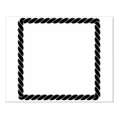 航海のロープツイスト漫画縁ど広場 ラバースタンプ (インプリント)