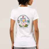 航海の夢のリトリート 2027年4月 Tシャツ (裏面)