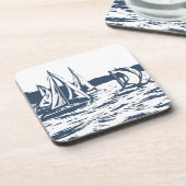 航海の帆船結婚航船 コースター (左側)