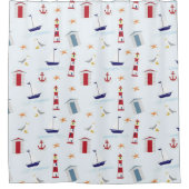 航海の幕 シャワーカーテン (正面)