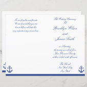 航海の式結婚計画チラシ (正面/裏面)