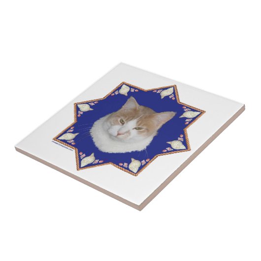 航海の愛猫 タイル (側面)