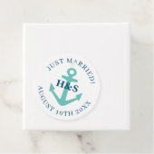 航海の感謝してい結婚メッセージカード フェイバータグ (インサイチュ)