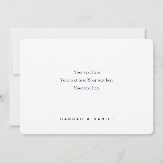 航海の感謝カード サンキューカード (裏面)