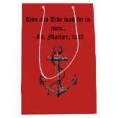 航海の抱き枕 ミディアムペーパーバッグ (正面)