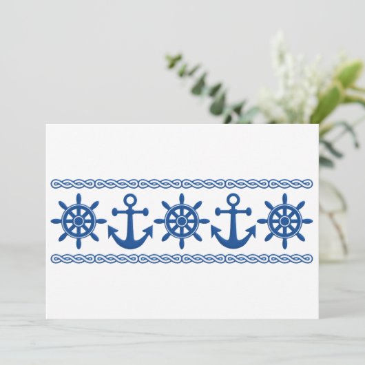 航海の招カスタム待 招待状 (スタンド正面)